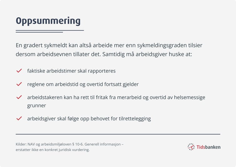 oppsummering